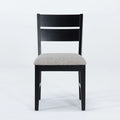 Black Upholstered Dining Chair