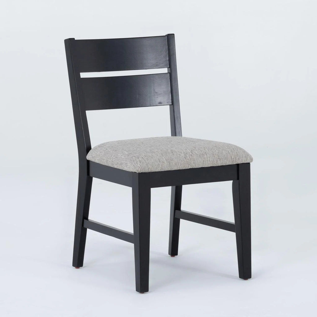 Black Upholstered Dining Chair