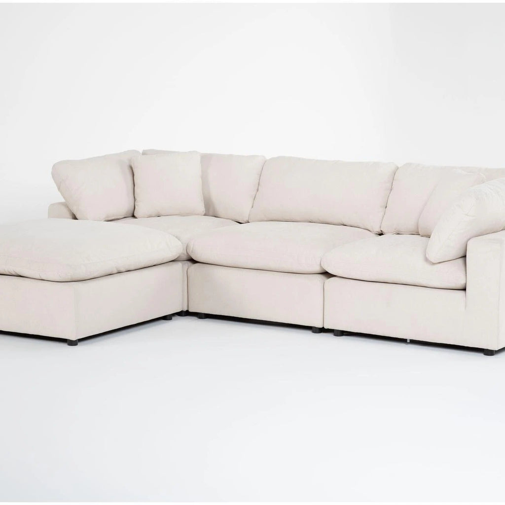 Fabric Corner Sectional Sofa