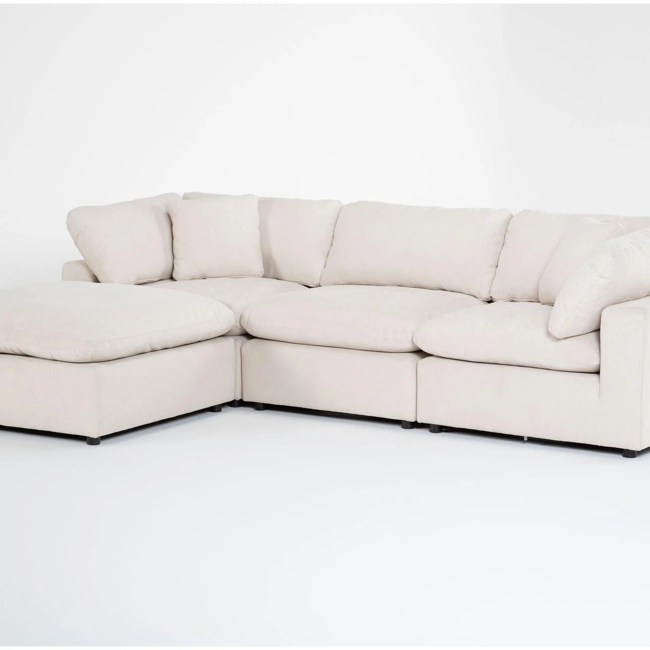 Fabric Corner Sectional Sofa