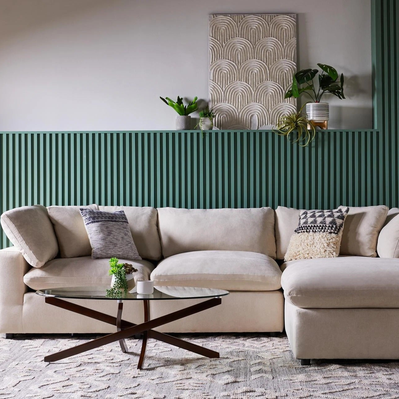 Fabric Corner Sectional Sofa