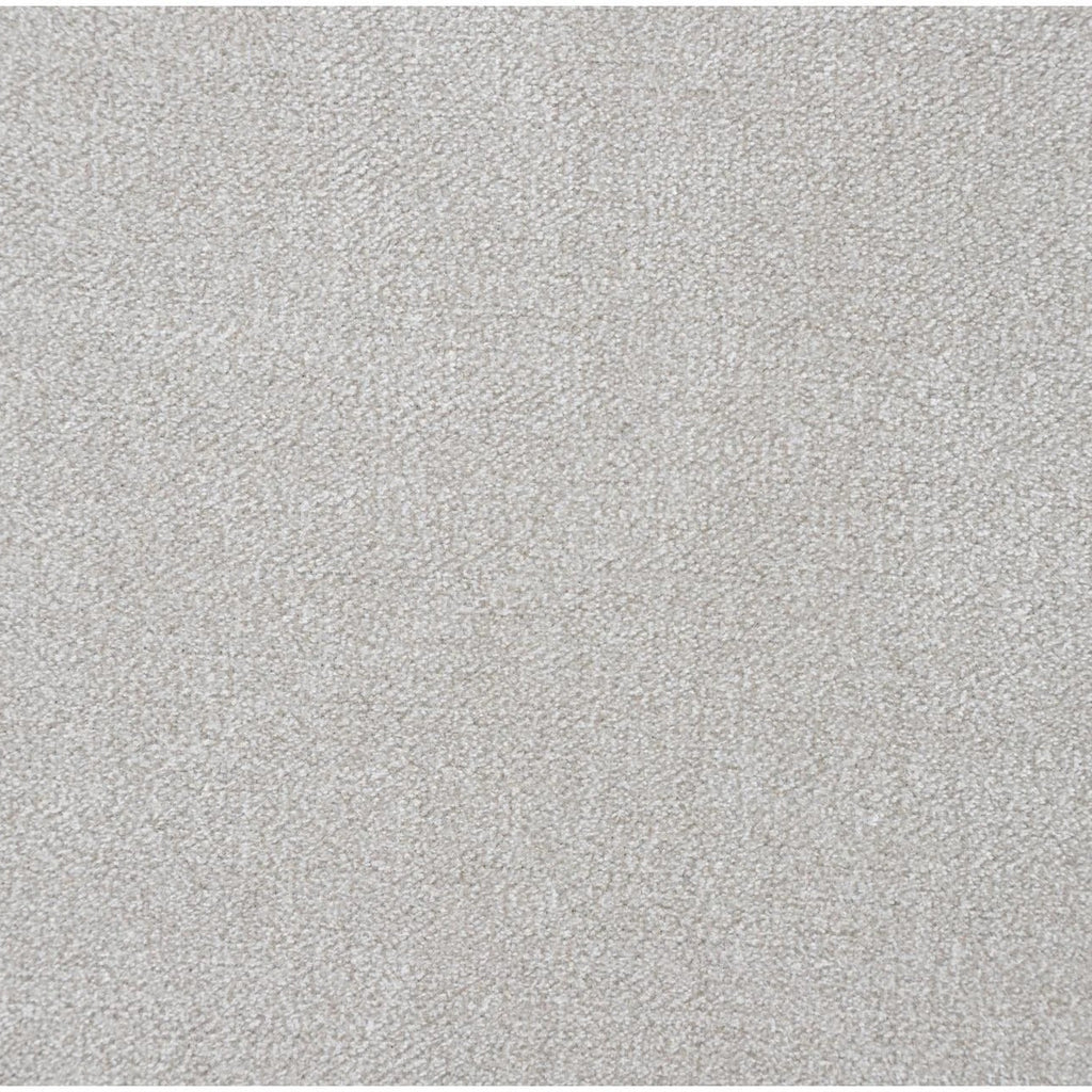 Light Grey Fabric Straight Back Sofa For Two