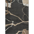 Minimalist Indoor Rug With A Black Background
