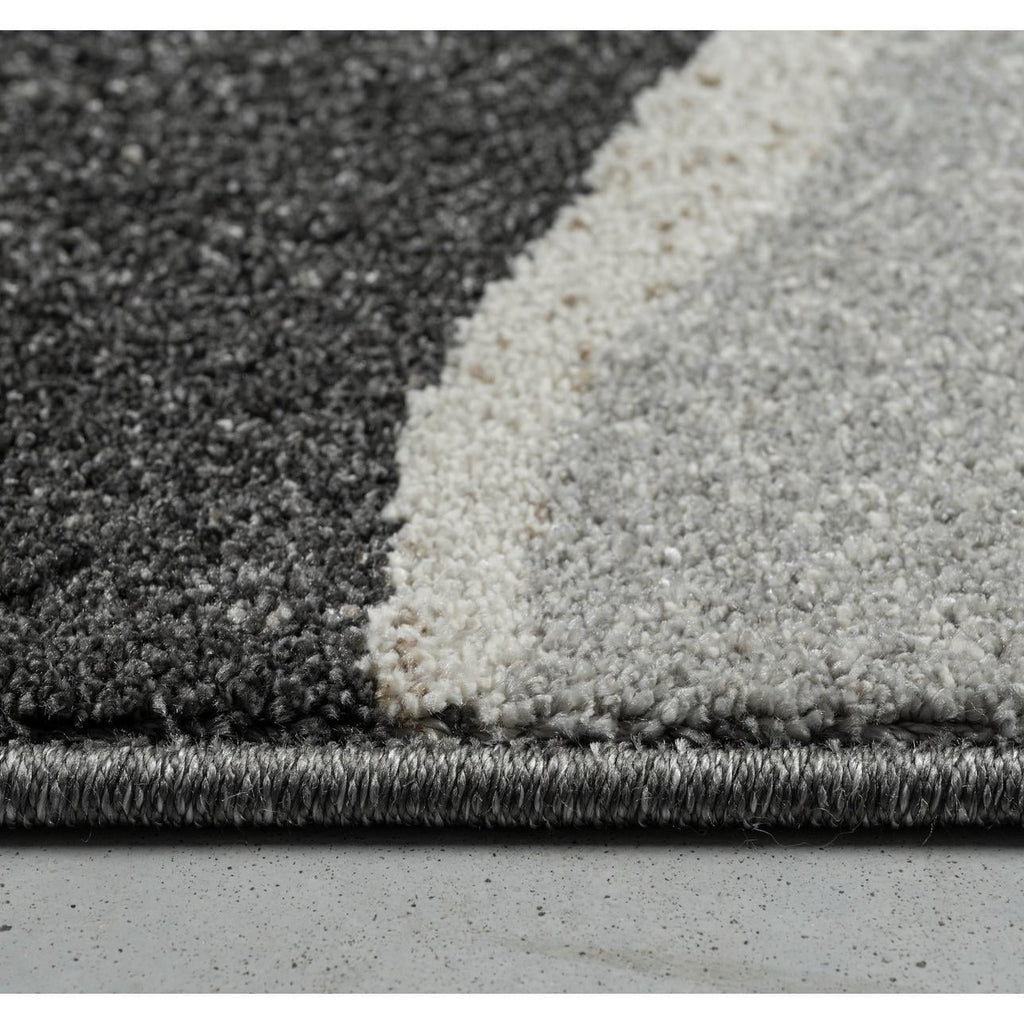 Minimalist Indoor Rug With A Black Background