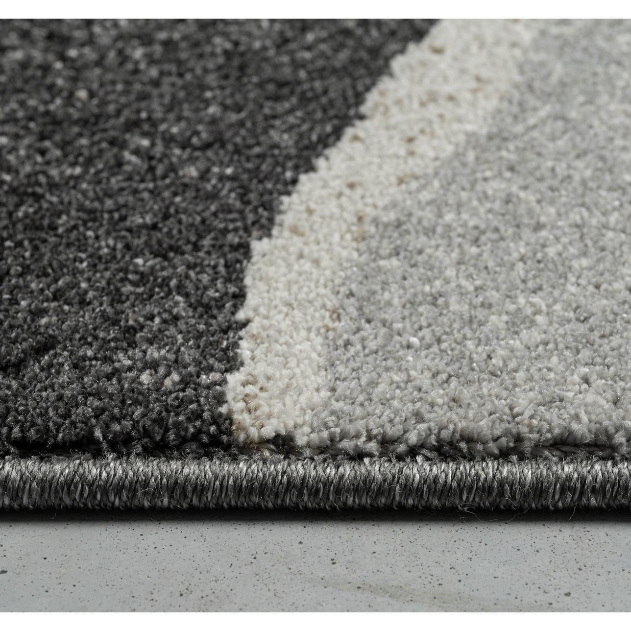 Minimalist Indoor Rug With A Black Background