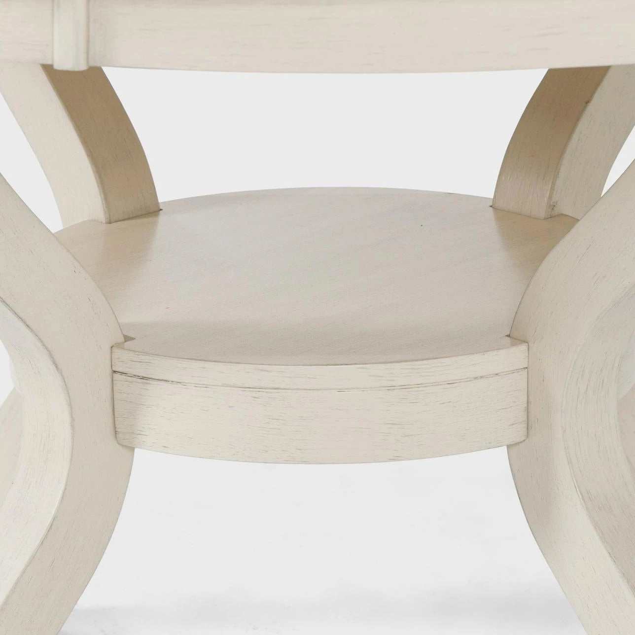Round Solid Wood Dining Table Set
