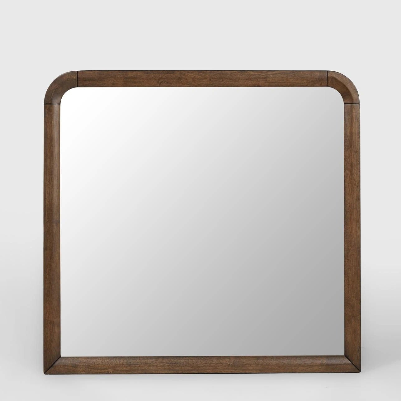 Rounded Corner Wall Mounted Decorative Mirror