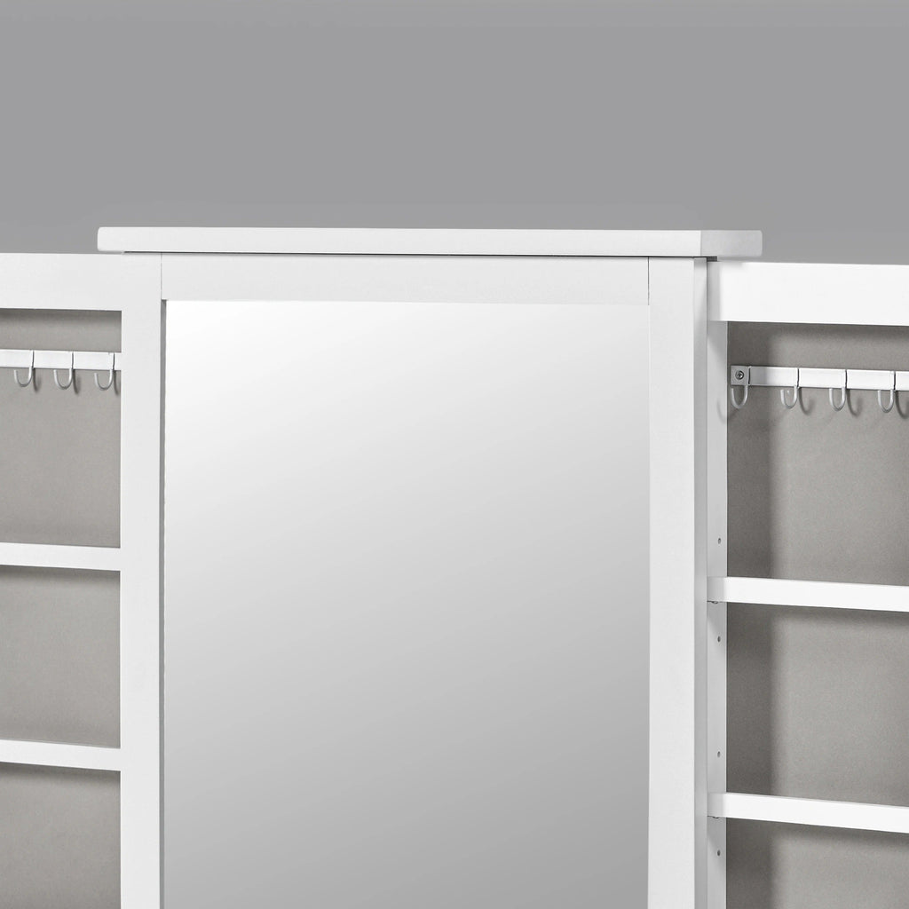 Three Drawer Vanity With Mirror
