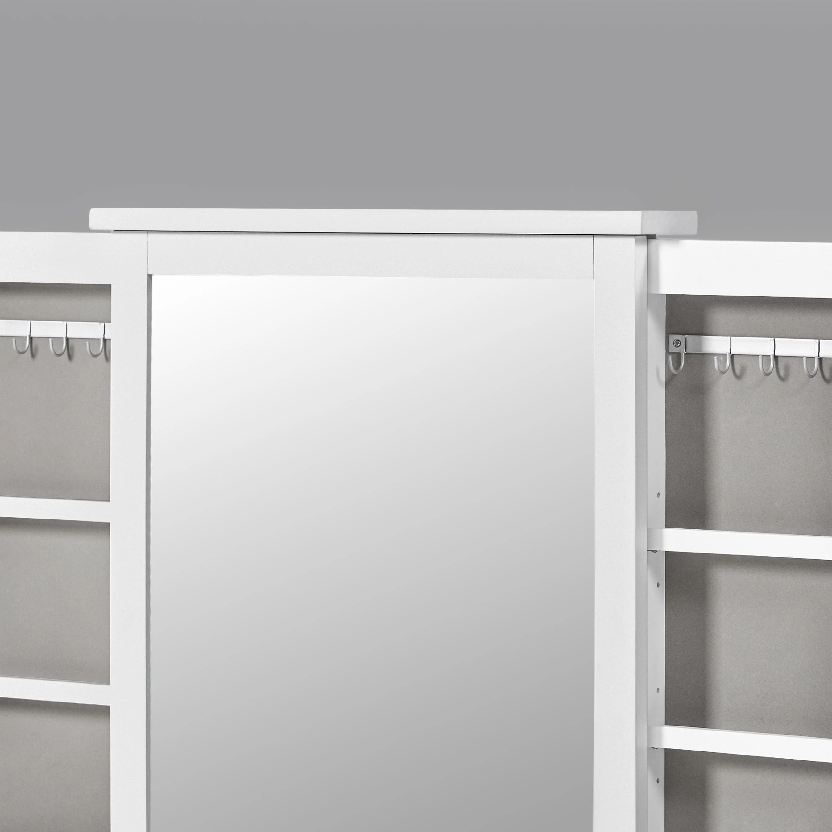 Three Drawer Vanity With Mirror
