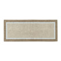Tri Color Bordered Runner Rug