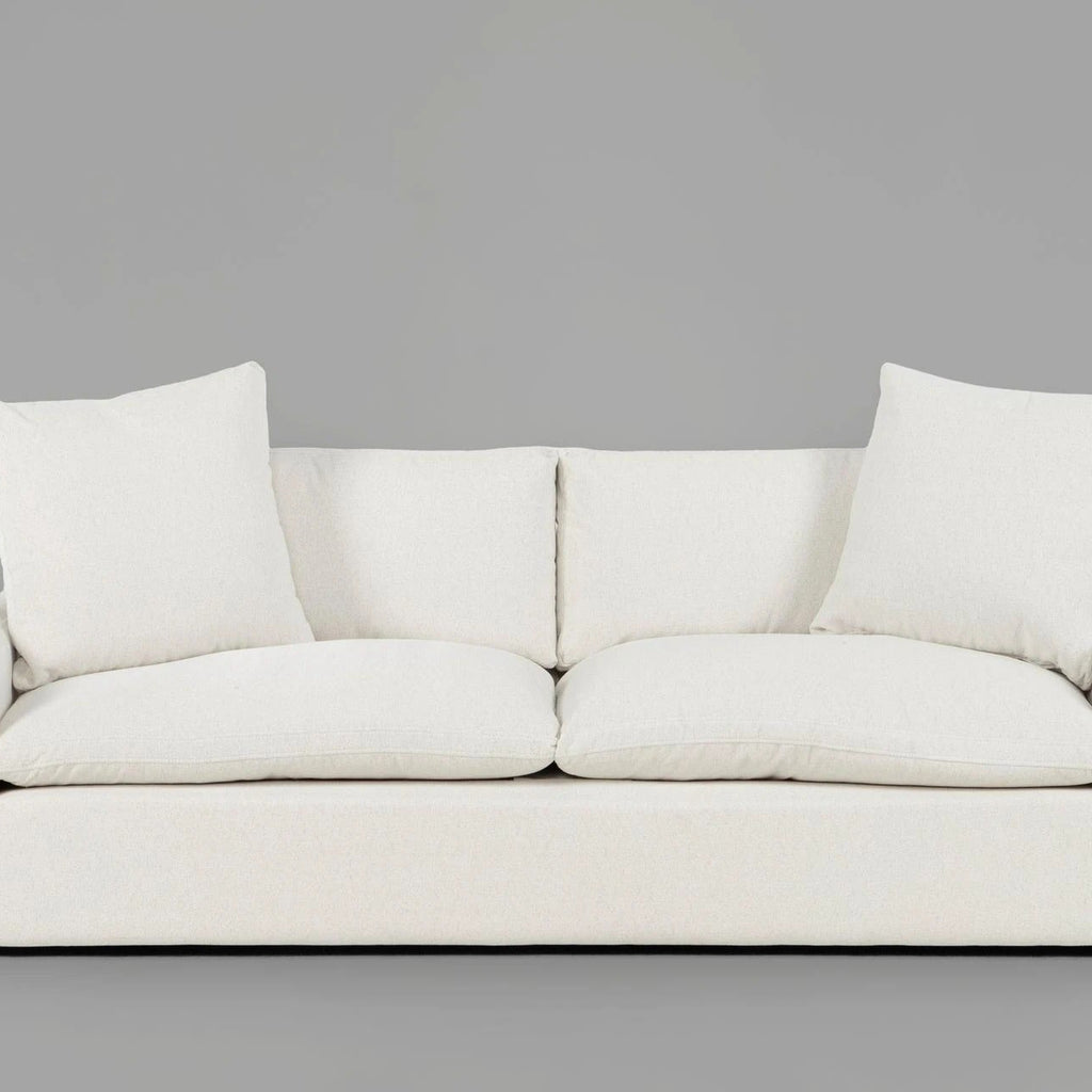 Two Seater Cloud Style Fabric Sofa