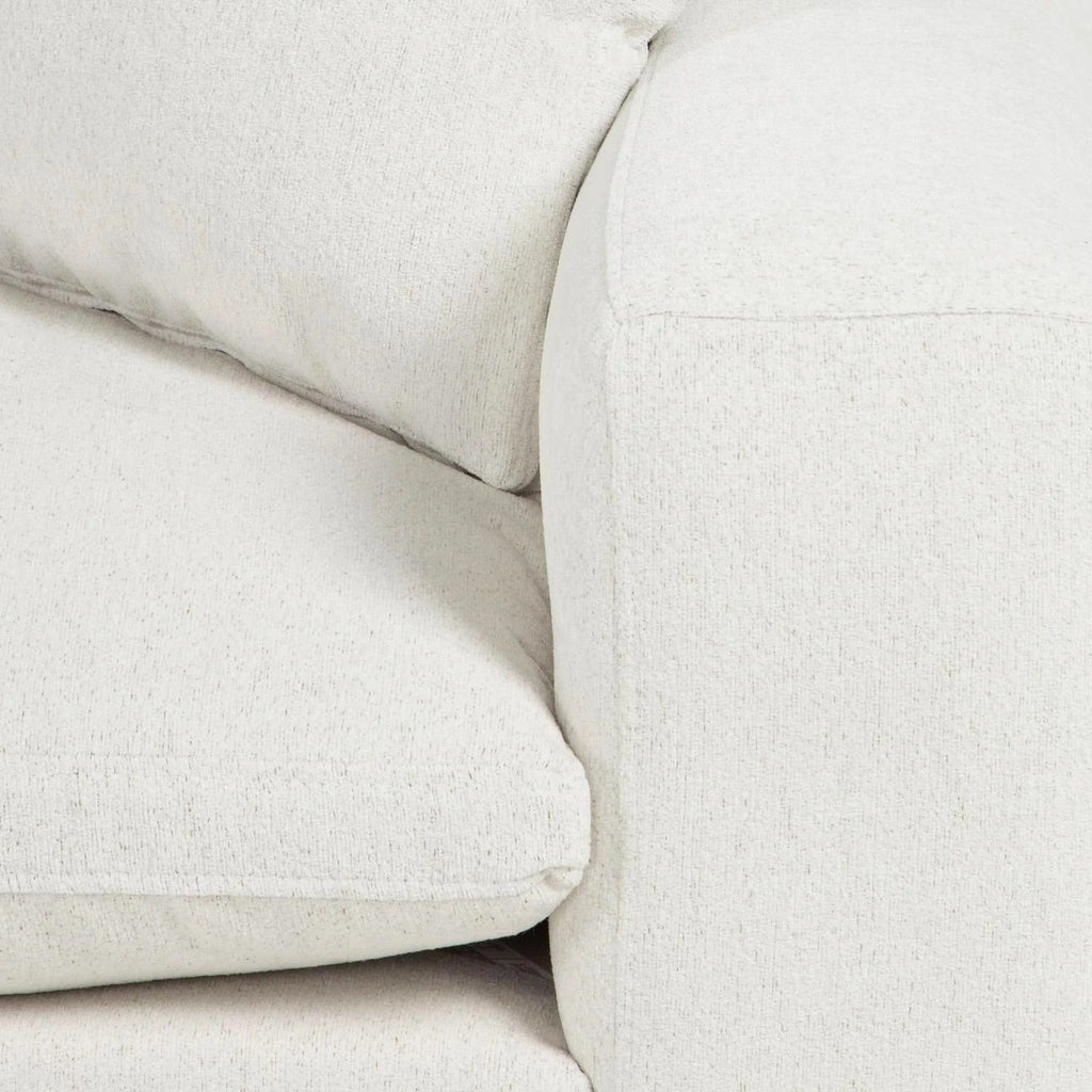 Two Seater Cloud Style Fabric Sofa