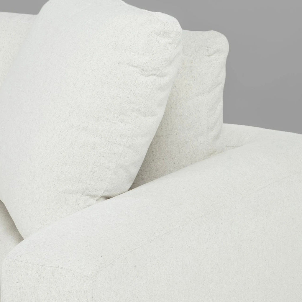 Two Seater Cloud Style Fabric Sofa
