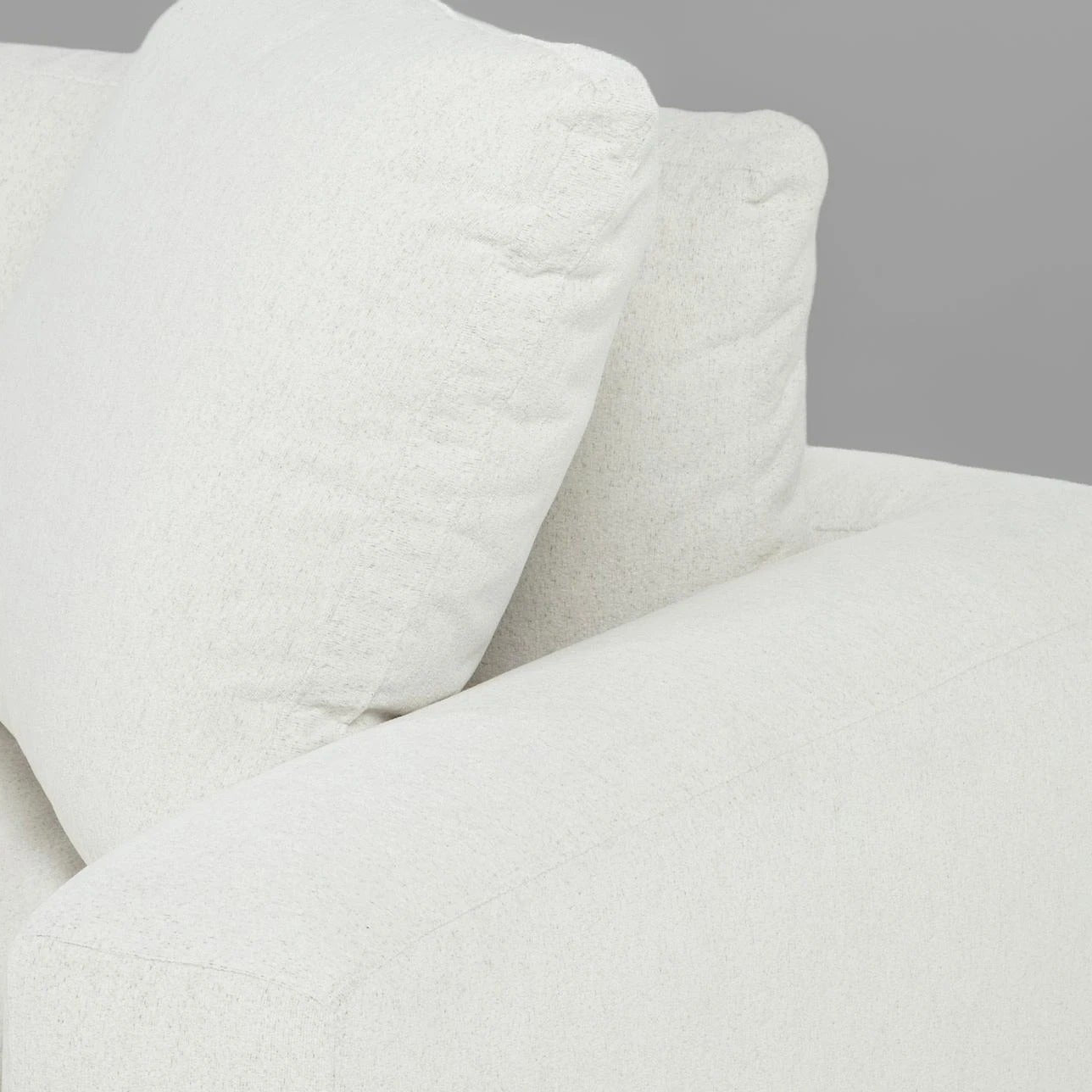 Two Seater Cloud Style Fabric Sofa