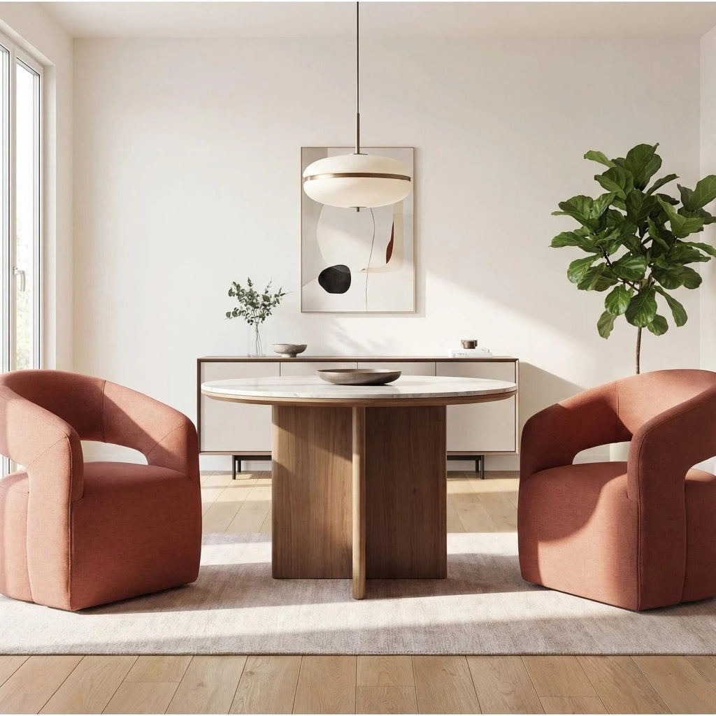 Upholstered Leisure Armchair