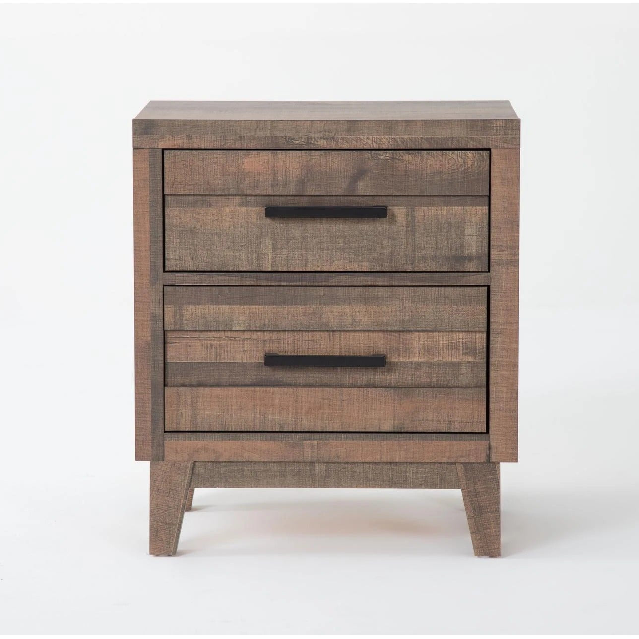 Vintage Style Wood Grain Nightstand