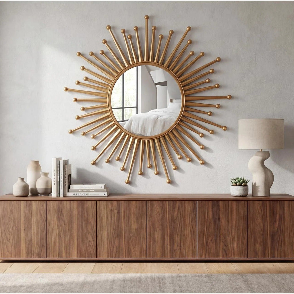 Wrought Iron Decorative Wall Mirror